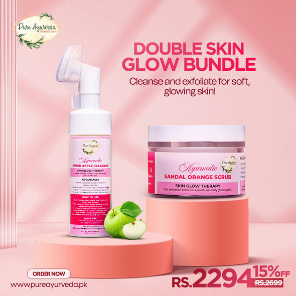 Double Skin Glow Bundle (Limited Stock) - Pure Ayurveda