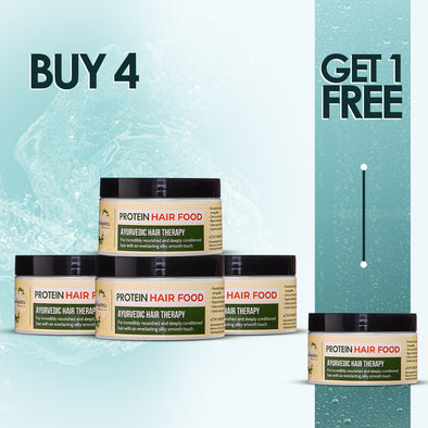 Buy 4 Protein Hair Food Get 1 Free - Pure Ayurveda